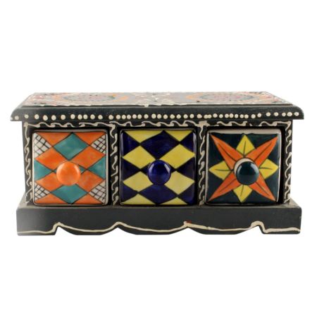 Spice Box-1444 Masala Rack Container Gift Item